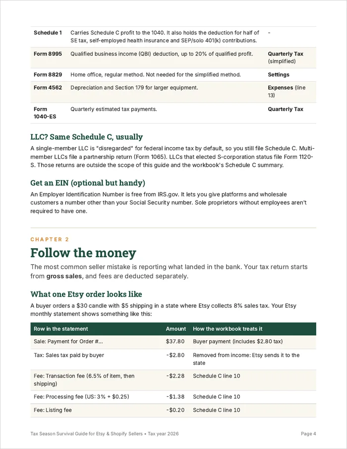 Follow the money chapter of the guide